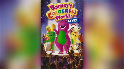 Barney's Colorful World! Live! [2004] - 2004 VHS Release - YouTube