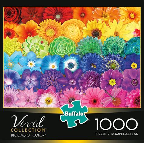 Buffalo Games Vivid Collection Blooms of Color 1000 Piece Puzzle – The Puzzle Collections