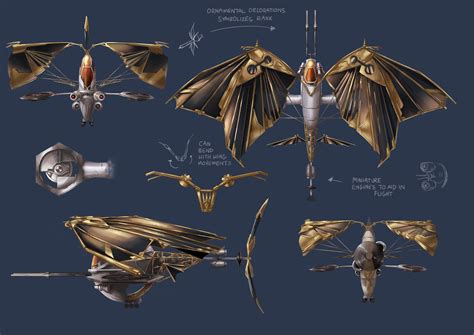 ArtStation - Dune Ornithopter Design