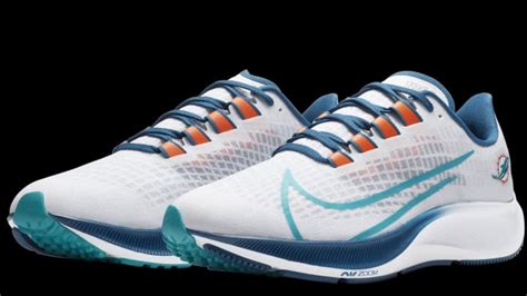 Check out these awesome Miami Dolphins Nike shoes