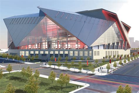 Atlanta Falcon's Stadium - Archpaper.com