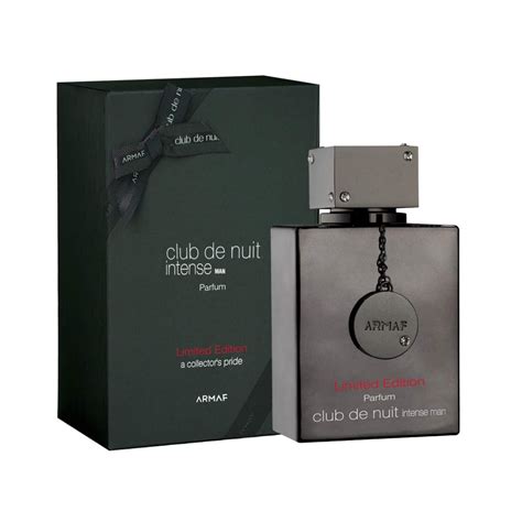 ARMAF Club De Nuit Intense Men Edición Limitada Pure Parfum Negro Aroma Masculino Picante Woody ...