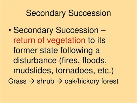 Ecological Succession - ppt download