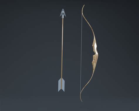 3D Medieval Bow - TurboSquid 1574407