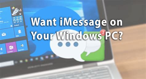 Want iMessage on Your Windows PC? How-To - AppleToolBox