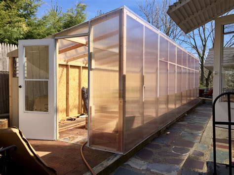 10 x 30 polycarbonate panel Greenhouse : Greenhouses