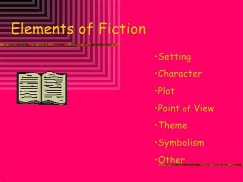 Literary elements of_fiction