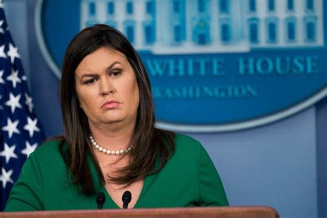 Opinion | Sarah Huckabee Sanders Wants You to Know She Was Not Impressed - The New York Times