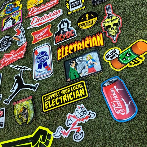 NEW ELECTRICIAN Hard Hat Stickers 55 Hardhat Sticker and - Etsy