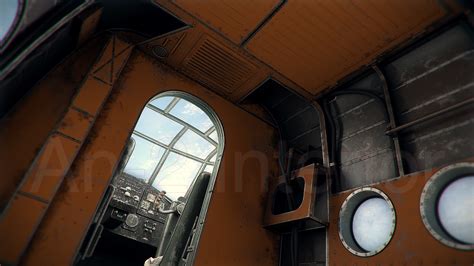 3D Model Antonov Historic Airplane Interior - TurboSquid 2058372