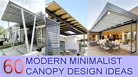 60 CANOPY DESIGN IDEAS MODERN & MINIMALIST (DESAIN KANOPI) - YouTube