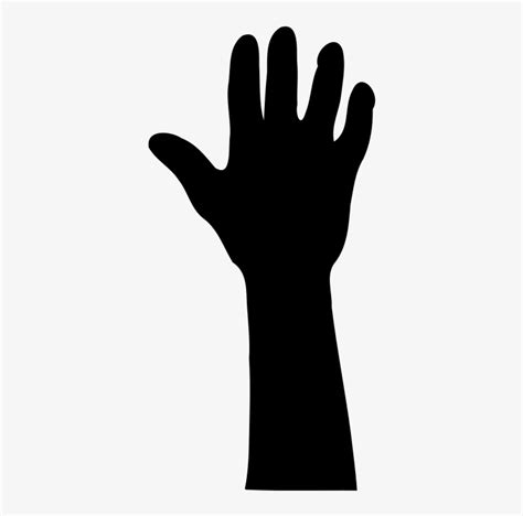 5 Clipart Hand - Clip Art Hand Raised PNG Image | Transparent PNG Free ...