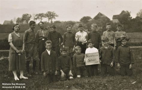 Blockhouse School (located near Mahone Bay, Lunenburg County, Nova ...