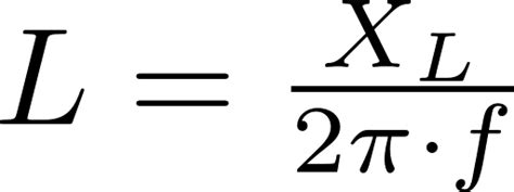 Inductive reactance - Electronics - BasicTables