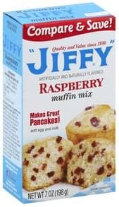 Jiffy Raspberry Muffin Mix - 7 oz, Nutrition Information | Innit