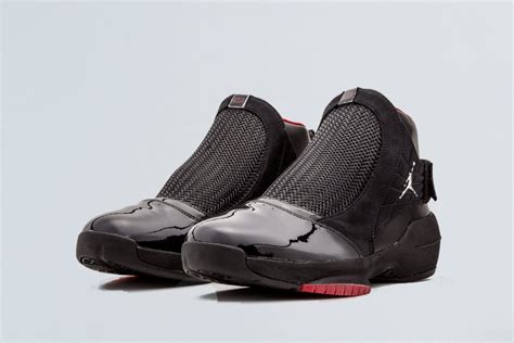 Air Jordan 19 Retro Black/Chrome-Varsity Red - FavSole.com