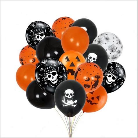 Aliexpress.com : Buy 100pcs/lot 12 inch Thick Black Orange Balloons ...