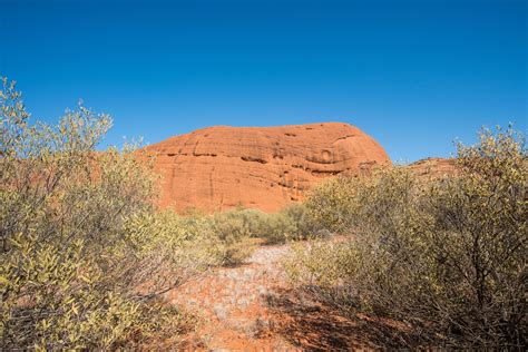 The landscape of Australian outback in Northern Territory state of ...