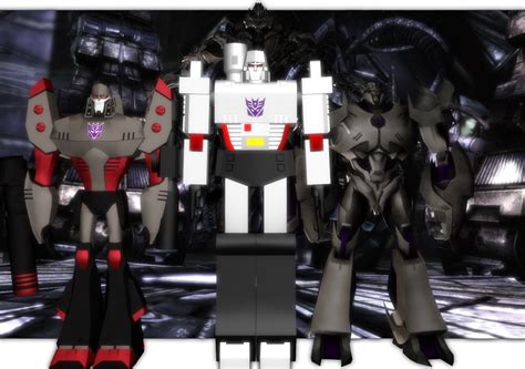 MMD - Megatron Generations by mattwo on DeviantArt