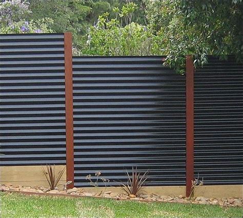 Corrugated Metal Fences -Panels for Residential & Commercial