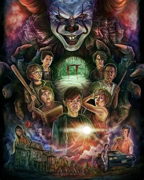 It(2017) Horror Movie Posters, Horror Movie Characters, Horror Movies, Comedy Movies, Scary ...