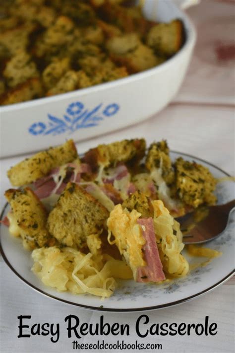 This easy Reuben casserole features all the classic ingredients of a Reuben sandwich ...