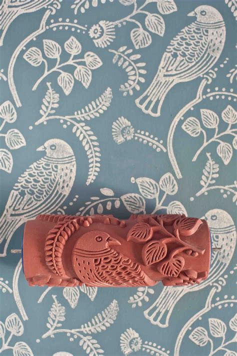 Tuvi patterned paint roller from The Painted House from ...