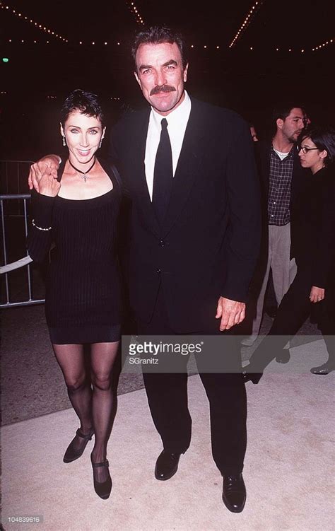 Tom Selleck & Wife during 'That Old Feeling' Los Angeles Premiere at Cineplex Odeon Century ...