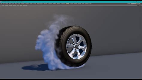 Burnout Tire Smoke Simulation In Cinema 4d with Turbulence fd Tutorial ...