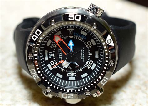 Diving with Citizen Promaster Aqualand Depth Meter Watch