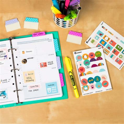 Design and Print Your Own Planner Stickers | Avery.com