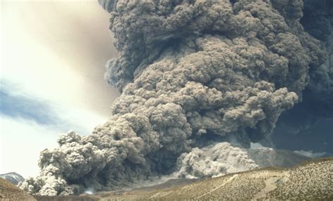 Pyroclastic Flow = blistering gases, ash, rock and whatever it picked up on its way to you ...