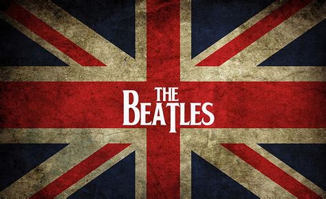 HD wallpaper: The Beatles, The Beatles logo, Music, united kingdom, red ...