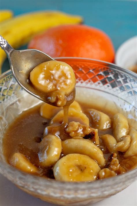 Super Easy Caramel Banana Sauce Recipe | Banana sauce recipe, Recipes ...