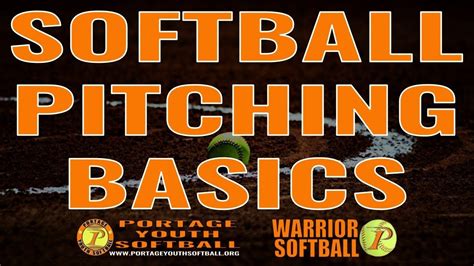 Softball Pitching Basics and drills | Softball pitching, Softball ...