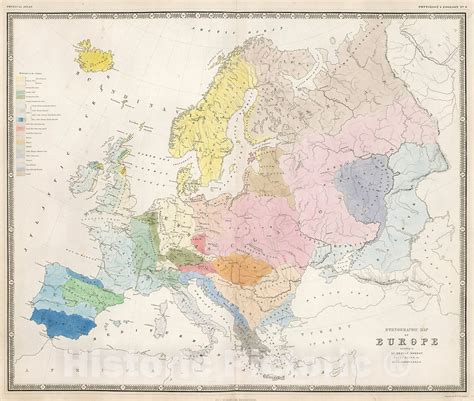 Political Map Of Europe 1850