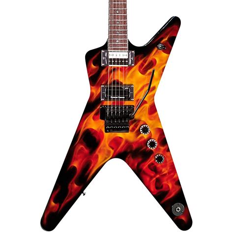 Dean Dime-O-Flame Electric Guitar | Music123