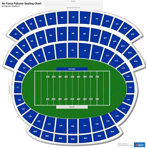 Middle 23 at Falcon Stadium - RateYourSeats.com