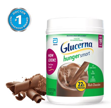 Glucerna® Hunger Smart Powder |Classic Chocolate Diabetic Shake