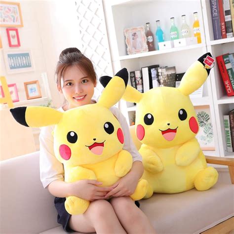 Big Size Pokemon Plush Pikachu Plushies Doll Cute Anime | Etsy