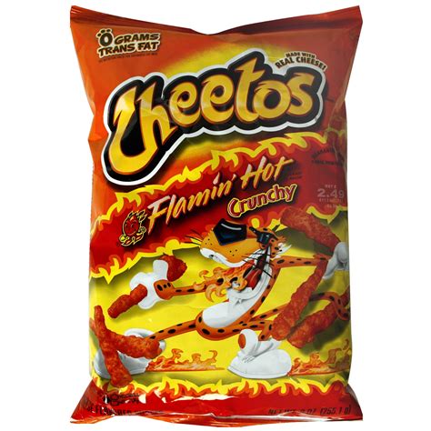 Cheetos Cheese Flavored Snacks, Crunchy, Flamin' Hot, 9 oz (255.1 g)