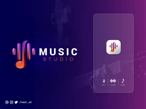 Music Studio Logo Design by Nasir Uddin | Logo Designer on Dribbble