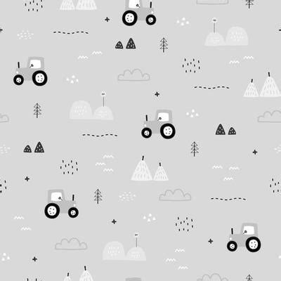 Tractor Pattern Vector Art, Icons, and Graphics for Free Download