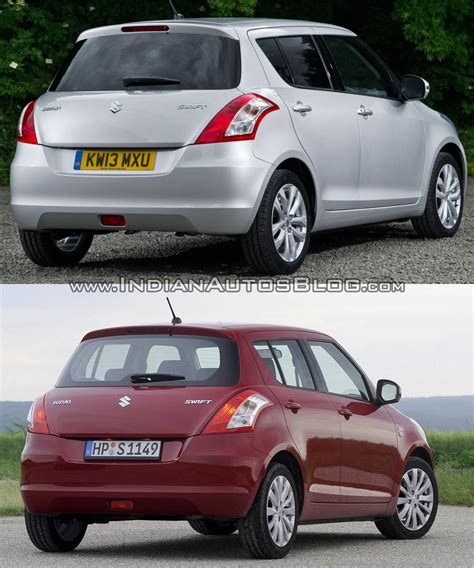 Old vs New - Maruti Swift Facelift vs Current Swift