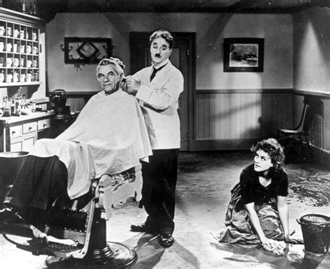 The Great Dictator (1940) Charlie Chaplin, Barber Shop Pictures, Barber ...