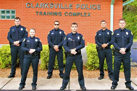 Clarksville Police Department announces Six Officers Graduate from ...