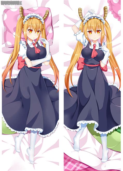 Anime Tohru Dakimakura Miss_Kobayashi's Dragon Maid Pillow Case Cover ...