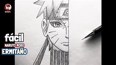 Como Dibujar A Naruto Paso A Paso Naruto Shippuden Dibujos Faciles ...