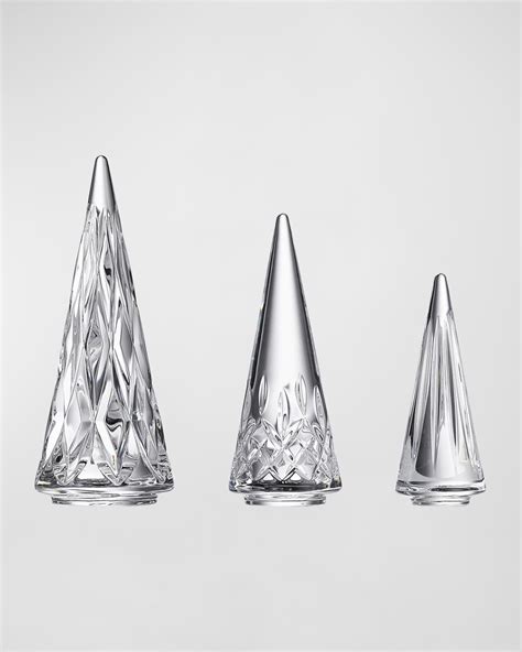 Waterford Crystal Lismore Standing Tree, Set of 3 | Horchow