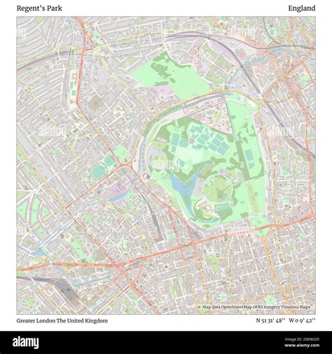 Regents park map london Cut Out Stock Images & Pictures - Alamy